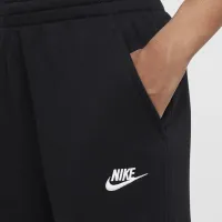 Nike Sportswear Club Fleece Girls' Wide-Leg Pants цвет черный