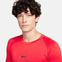 Nike Pro чоловічі Dri-FIT Tight Long-Sleeve Fitness Top колір червоний