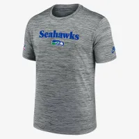 Seattle Seahawks Sideline Velocity мужские Nike Dri-FIT NFL футболка цвет серый