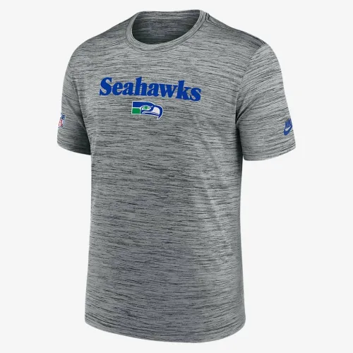 Seattle Seahawks Sideline Velocity мужские Nike Dri-FIT NFL футболка цвет серый