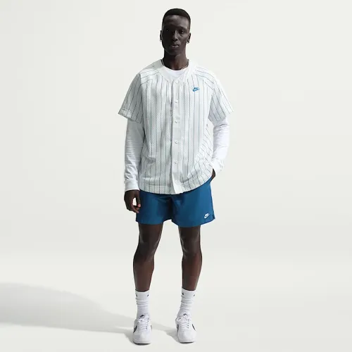 Nike Club чоловічі Woven Flow шорти блакитний