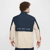 Nike для гольфу Club чоловічі Dri-FIT 1/2-Zip для гольфу Куртка колір коричневий