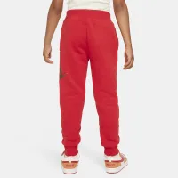 Nike Little дитячі Metallic Pants колір червоний