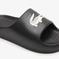 Шлёпанцы Lacoste Croco 2.0 Eco 123 745CMA0005-454 - Черные