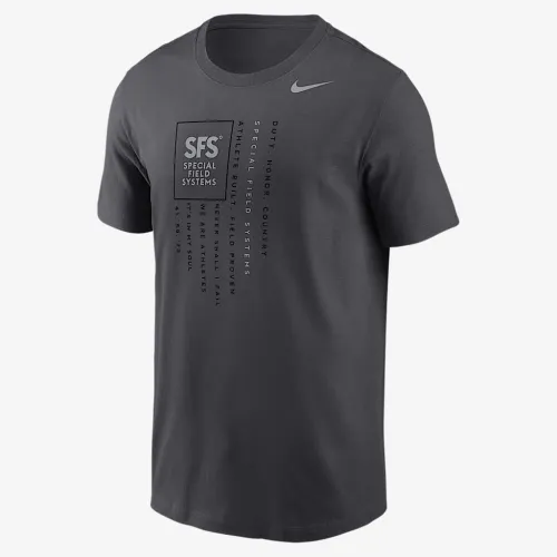 Nike SFS чоловічі Dri-FIT футболка колір сірий