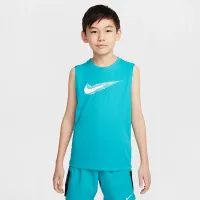 Nike Multi Big дитячі (для хлопчиків) Dri-FIT Sleeveless Shirt колір зелений