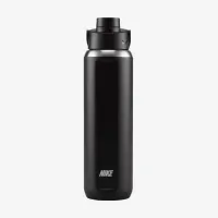 Nike Recharge Stainless Steel Chug Bottle (24 oz) колір чорний
