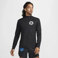 Nike Element Run Energy чоловічі Dri-FIT 1/4-Zip Running Top колір чорний