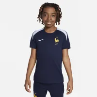 FFF Strike Big детские Nike Dri-FIT Soccer Short-Sleeve Knit Top синий