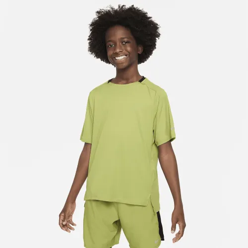 Nike Multi Big дитячі (для хлопчиків) Dri-FIT тренувальні Top колір зелений
