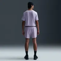 Nike Miler чоловічі Dri-FIT UV Short-Sleeve Running Top колір фіолетовий