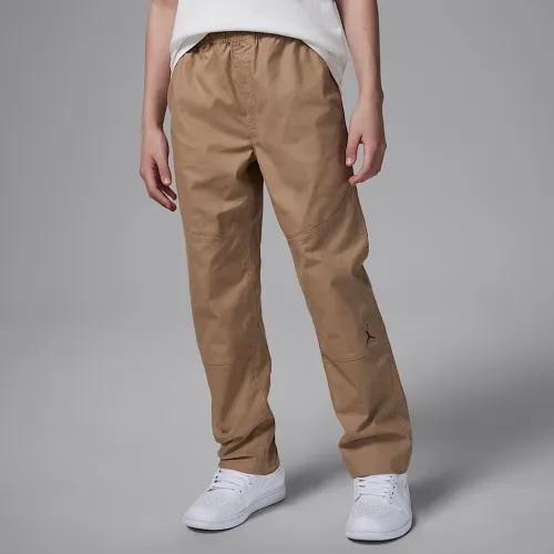 Nike Jordan Essentials Big детские Woven Pants цвет коричневый