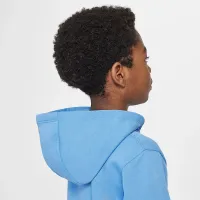 Nike Full-Zip Club комплект Little Kids 2-Piece Толстовка з капюшоном комплект блакитний
