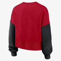 San Francisco 49ers женская Nike NFL Pullover Crew цвет красный