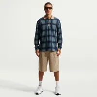 Nike Fairway Fresh чоловічі Dri-FIT Long-Sleeve Loose-Fit для гольфу Polo колір сірий