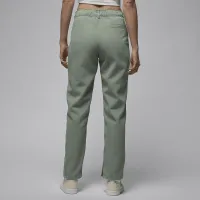 Nike Jordan жіноча Woven Pants колір зелений