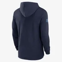 Tennessee Titans Sideline мужские Nike Dri-FIT NFL Long-Sleeve Hooded Top синий