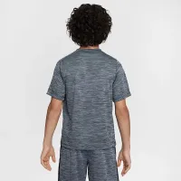 Nike Multi Big детские (для мальчиков) Dri-FIT Short-Sleeve Top цвет черный