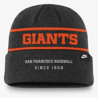 San Francisco Giants Rewind Terra мужские Nike MLB Cuffed Beanie цвет черный