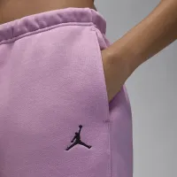 Nike Jordan Brooklyn Fleece жіноча Pants колір фіолетовий