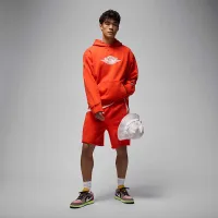 Nike Jordan Rare Air мужские Fleece Pullover Толстовка с капюшоном цвет красный