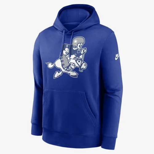 Dallas Cowboys Rewind Retro Joe Club Men’s Nike NFL Pullover Толстовка з капюшоном блакитний