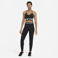 Nike Pro жіноча Mid-Rise Mesh-Paneled лосіни колір чорний