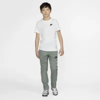 Nike Sportswear Big дитячі футболка колір білий