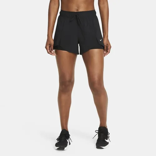 Nike Flex Essential 2-in-1 женская тренировочные шорты цвет черный