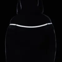 Nike Sportswear Tech Fleece Big детские (для мальчиков) Reflective Full-Zip Толстовка с капюшоном цвет черный