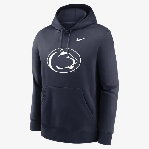 Penn State Nittany Lions Primetime Everколір зелений Club Primary Logo чоловічі Nike College Pullover Толстовка з капюшоном блакитний