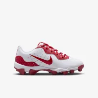 Nike Alpha Huarache 4 Keystone Little/Big детские бейсбольные бутсы цвет белый
