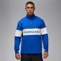 Nike Jordan Sport чоловічі Dri-FIT 1/4-Zip для гольфу Top блакитний