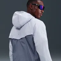 Nike Stride чоловічі Repel UV Running Куртка колір сірий