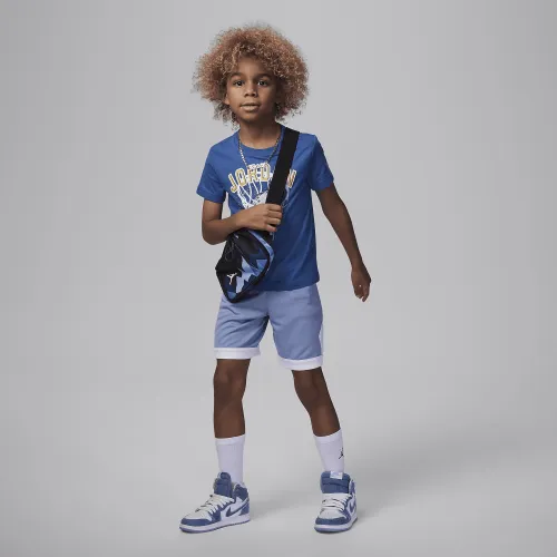 Nike Jordan Hoop Styles Little детские 2-Piece шорты набор синий