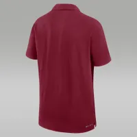 Oklahoma Sooners Sideline мужские Nike Dri-FIT College Polo цвет красный