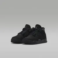 Nike Jordan 4 Retro Little дитячі Кросівки колір чорний