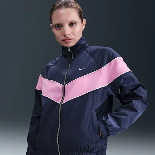 Nike Windrunner женская Loose UV Woven Full-Zip Куртка синий
