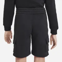 Nike Sportswear Club Fleece Big дитячі Cargo шорти колір чорний