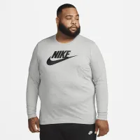 Nike Sportswear мужские Long-Sleeve футболка цвет серый