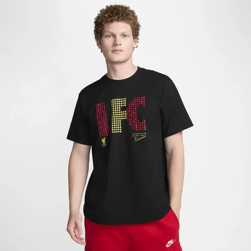 Liverpool FC чоловічі Nike Soccer футболка колір чорний