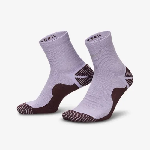 Nike Trail Running Crew носки (1 пара) цвет фиолетовый