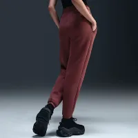 Nike Sportswear Tech Fleece жіноча Mid-Rise Joggers колір коричневий