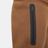 Nike Sportswear Tech Fleece Big детские (для мальчиков) Pants (Extended Size) цвет коричневый
