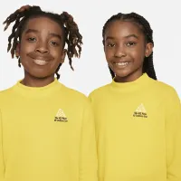 Nike ACG Big дитячі Loose Waffle Long-Sleeve Top Yellow