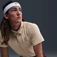 NikeCourt Advantage чоловічі Dri-FIT Tennis Polo колір коричневий