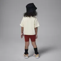 Nike Jordan Brooklyn Mini Me Toddler Bike шорты набор цвет красный