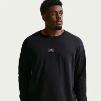 Nike Sportswear Long-Sleeve футболка цвет черный