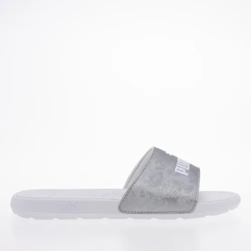 Шлёпанцы Puma Cool Cat 2.0 Space 39096502 - Серебряные