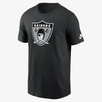 Las Vegas Raiders Rewind Logo Essential мужские Nike NFL футболка цвет черный